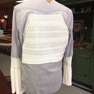 One of a kind American Eagle grey jacket/shirt